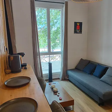Studio Cosy Renove -Hyper Centre Grenoble, 1 Min Gare-Tram *