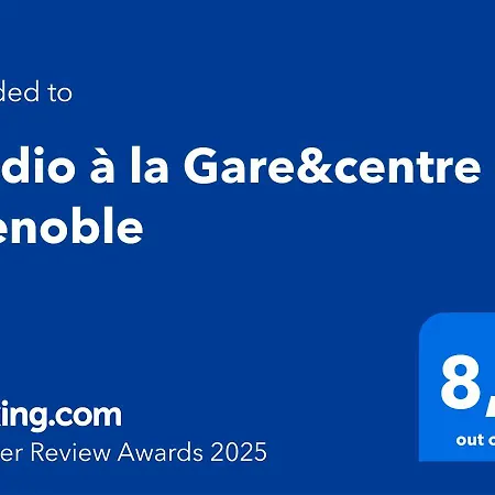 Cosy Renove -hyper Centre Grenoble, 1 Min Gare-tram Апартаменти Гренобль