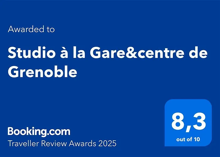 Cosy Renove -hyper Centre Grenoble, 1 Min Gare-tram דירה גרנובל